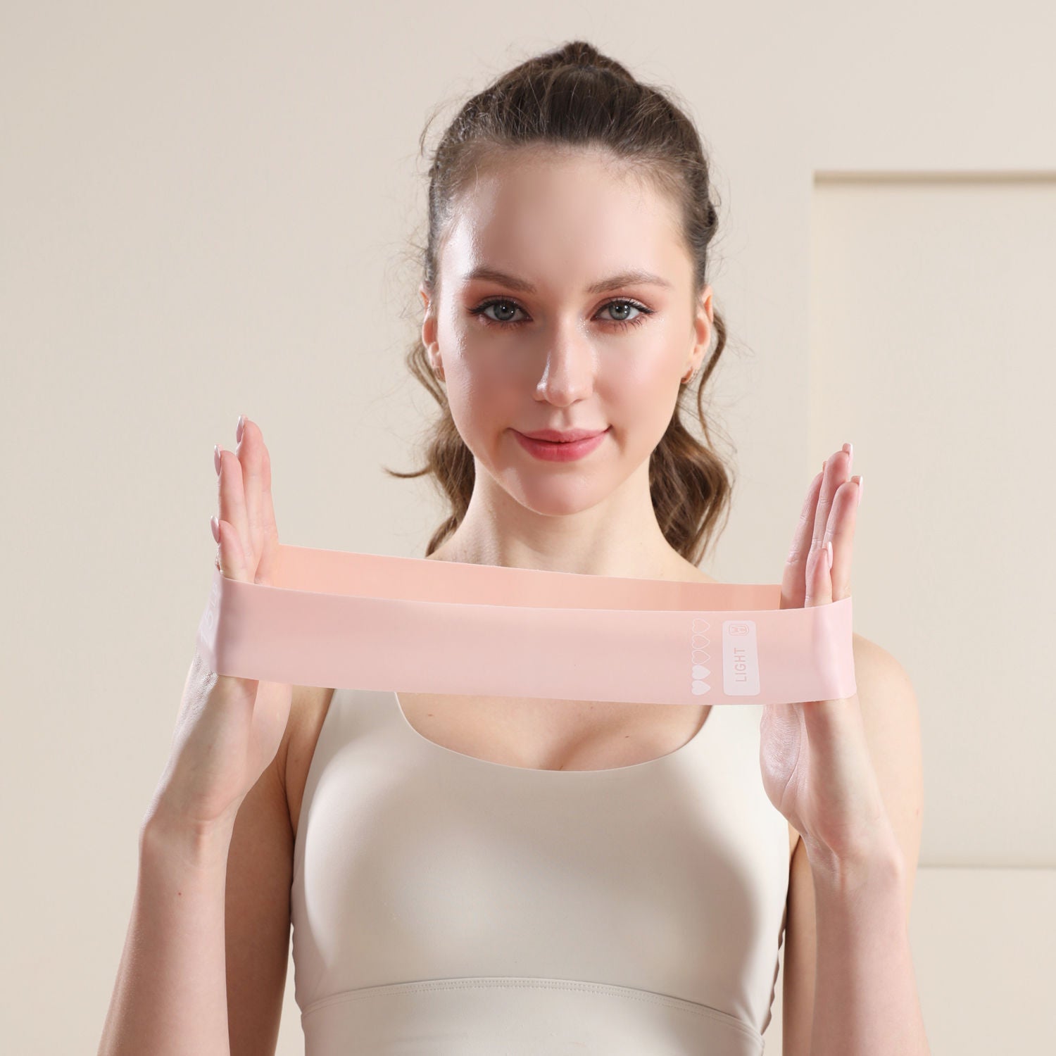 Elastic Fitness Resistance Bands for Home Training
